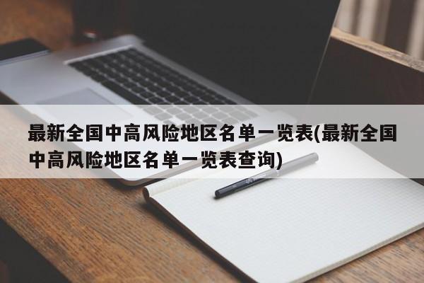 最新全国中高风险地区名单一览表(最新全国中高风险地区名单一览表查询)